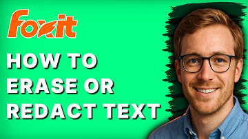 How to Erase or Redact Text in Foxit PDF Editor [2025 Guide]