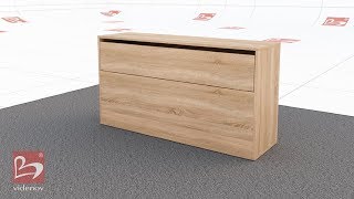 Dresser Bella S and L - Furniture Videnov - YouTube