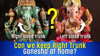Can we keep Right trunk Ganesha at home? Which side Ganesha trunk should be? Ganesha trunk direction screenshot 2