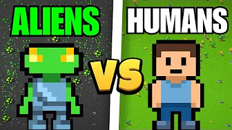 Can ALIENS Defeat HUMANS in WorldBox?