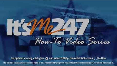 It’s Me 247 Bill Pay – Setting Up an eBill