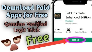 How to Download Paid Apps for Free in Play Store (No Root)|Free Games| 100% Genuine Legit Ways 2020