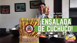 INNOVADORA ENSALADA DE CUCHUCO DE TRIGO con cuchuco de trigo del MOLINO LOS HEROES