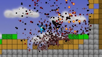 Platformer #1 - Destructible Terrain, 2D Platformer Physics