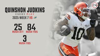 Quinshon Judkins Week 7 Highlights Every Run Vs Dolphins