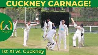 CUCKNEY CARNAGE! | Cricket highlights w/ commentary | NWLCC 1sts v Cuckney 2nds | S4 ep3
