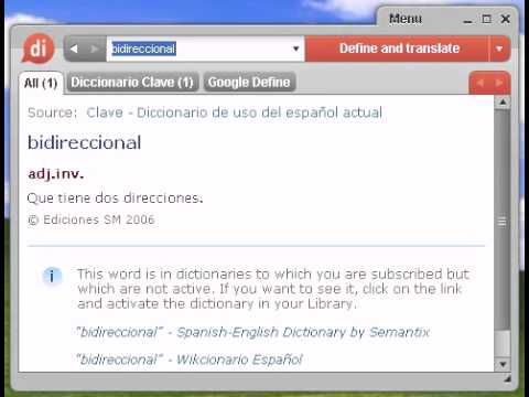 Video: ¿Cuál es la definición de bidireccional?