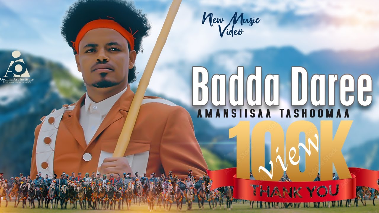 Amansiisaa Tashoomaa  BADDA DAREE  New Ethiopian Oromo Music video 2024 Official Video