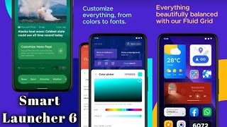 New Smart Launcher 6 | Auto app sorting, 3D wallpapers, responsive widgets and much more! screenshot 2