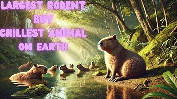 Why Capybaras Are the Chillest Animals Even Though They Are the Largest Rodents