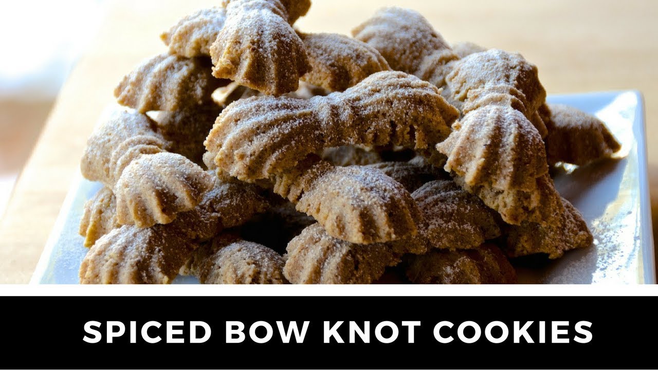 Spicy BOW KNOT COOKIE recipe! YouTube