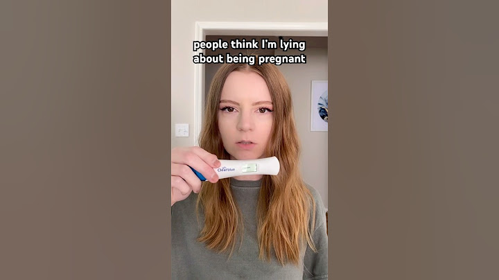 people think I’m faking my pregnancy