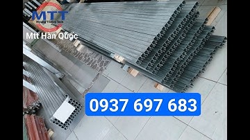 Máng chữ C cầu trục -Ray điện Hàn Quốc -Cáp dẹt cầu trục - Bộ báo quá tải cầu trục- Tay bấm cầu trục