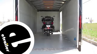 etrailer | B&W Biker Bar Motorcycle Tie Down System for Trailers Installation