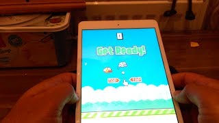 Apple iPad Mini 2 HD Gaming: Flappy Bird - Gameplay 2017 - Beating my Highscore screenshot 3