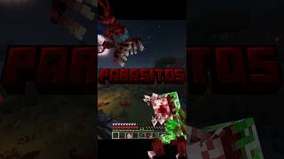 Sobreviviendo a un mundo de parasitos - Minecraft #minecraft #minecraftbedrock #minecraftterror