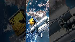 'Space Shuttle Launches Satellites into the Cosmos | Cosmic Mission 🚀🛰️'