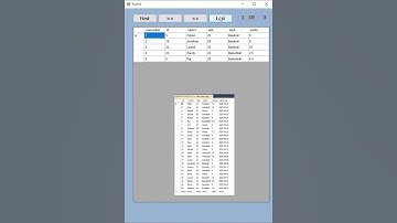Programming in Visual Basic .net| pagination in datagridview with source code #shorts