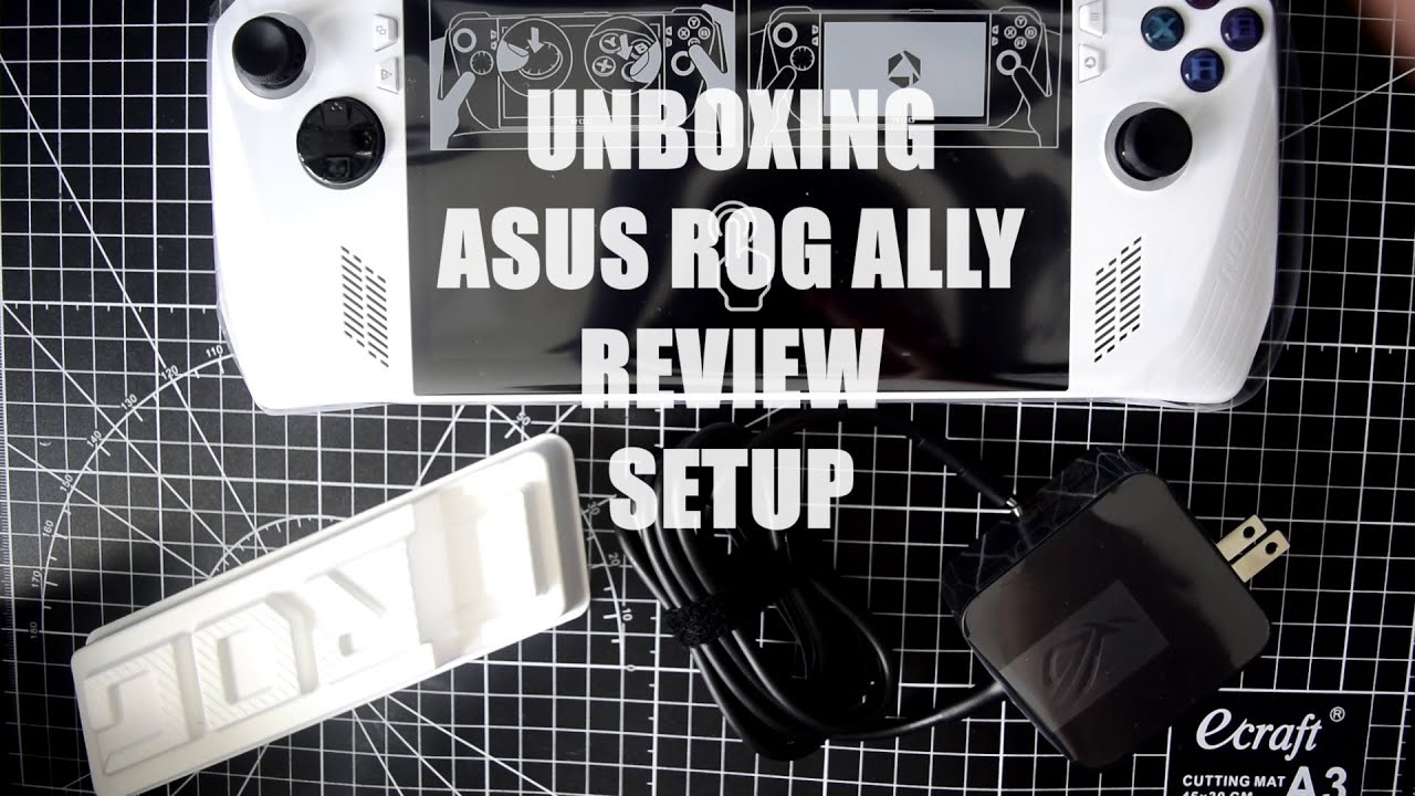 ROG Ally Z1 Extreme Unboxing 