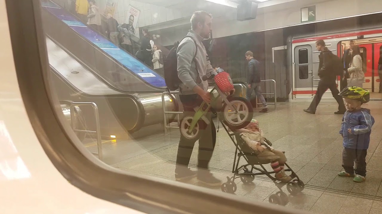 Метро Прага- Линия А | Praha Metro- Line A Nemocnice Motol- Depo Hostivař