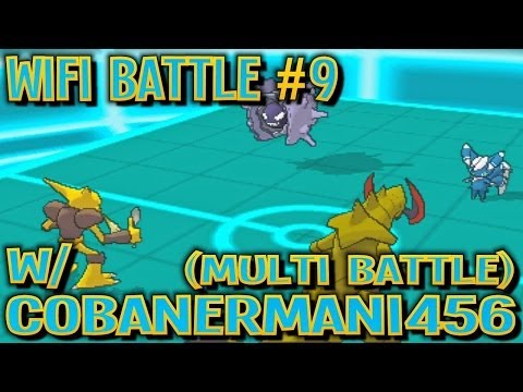 Pokémon X & Y WiFi Double Battle w/ PKSparkxx & Cobanermani456