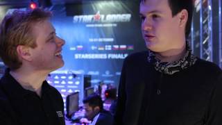 Starladder Finals 2012 - Day 2 Interview With Xboct Videobombed By Dendi