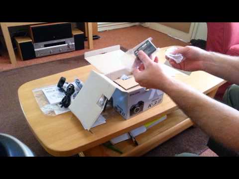 Pentax K-3 II UK review, opening box 30-5-15 K3II