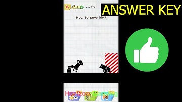 Draw 2 Save: Stickman Puzzle LEVEL 74 - How to save him - Gameplay Walkthrough Android IOS