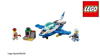 Lego City 60206 Sky Police Jet Patrol Speed Build