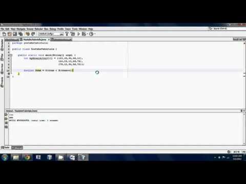 Java Programming Tutorial   28 1 2D Array Grid