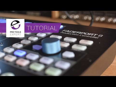 How To Set Up The PreSonus Faderport 8 In Pro Tools