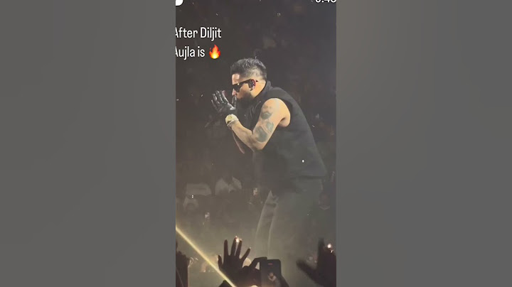 Live concert of Karan aujla at Chandigarh