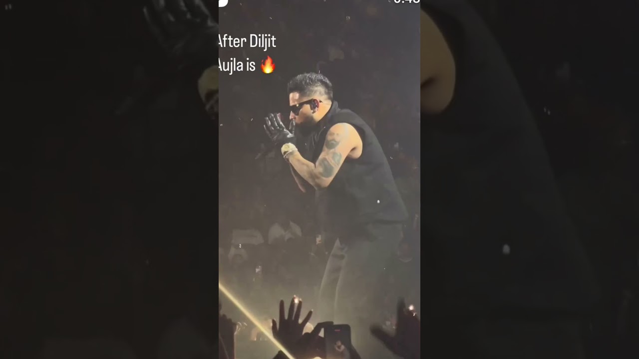 Live concert of Karan aujla at Chandigarh