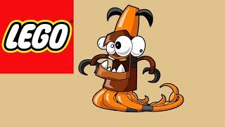 How To Build Lego Mixels Chomly & Tentro Murp - Stop Motion Build Bricks And Clay Play