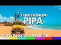 O que fazer na Praia de Pipa RN - Top 3 Passeios Imperdíveis