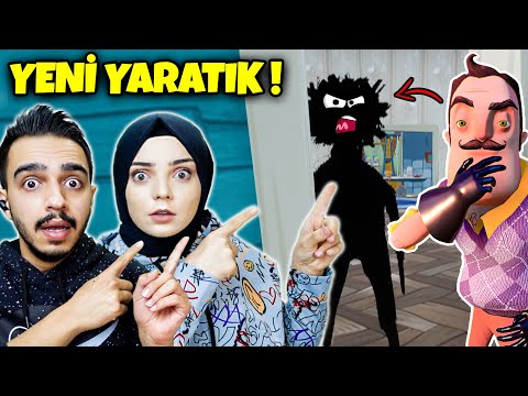 WİLSON YENİ KARANLIK HAYALET YAPMIŞ !! | Hello Neighbor Mod