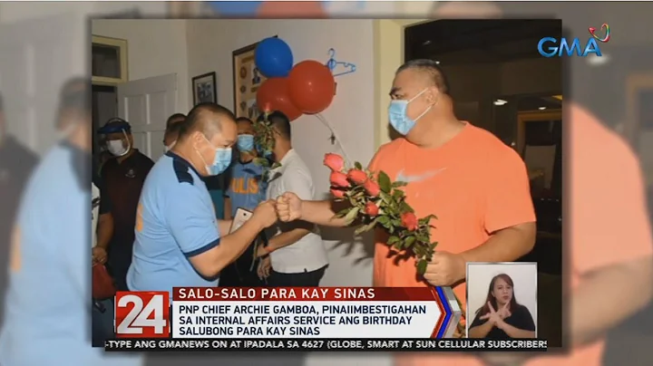 24 Oras: Pagtitipon para sa birthday ni NCRPO Chie...