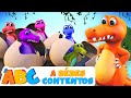 ABC Español | Cinco Cocodrilos Fueron a Nadar | Canciones Infantiles