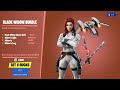 *NEW* Fortnite Black Widow(Snow Suit)Bundle [Full Showcasing] (Black Widow skin,Widow's light...)