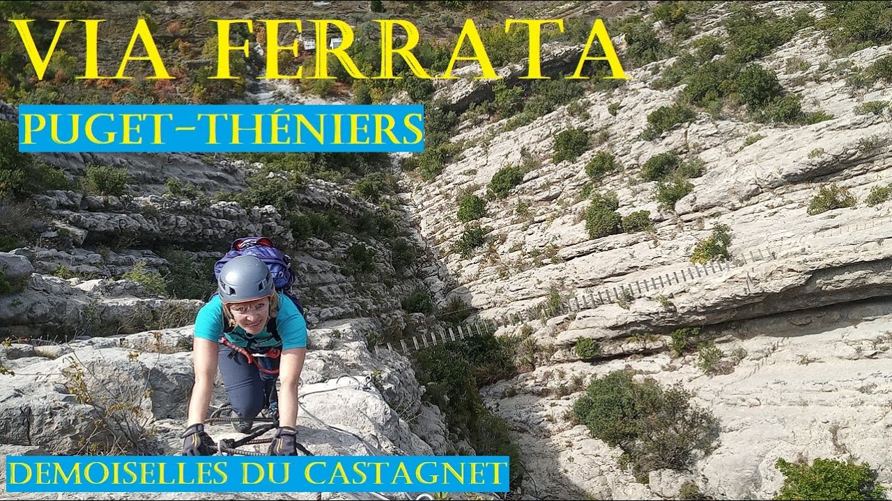Via Ferrata de Puget-Théniers. EVOLUTION