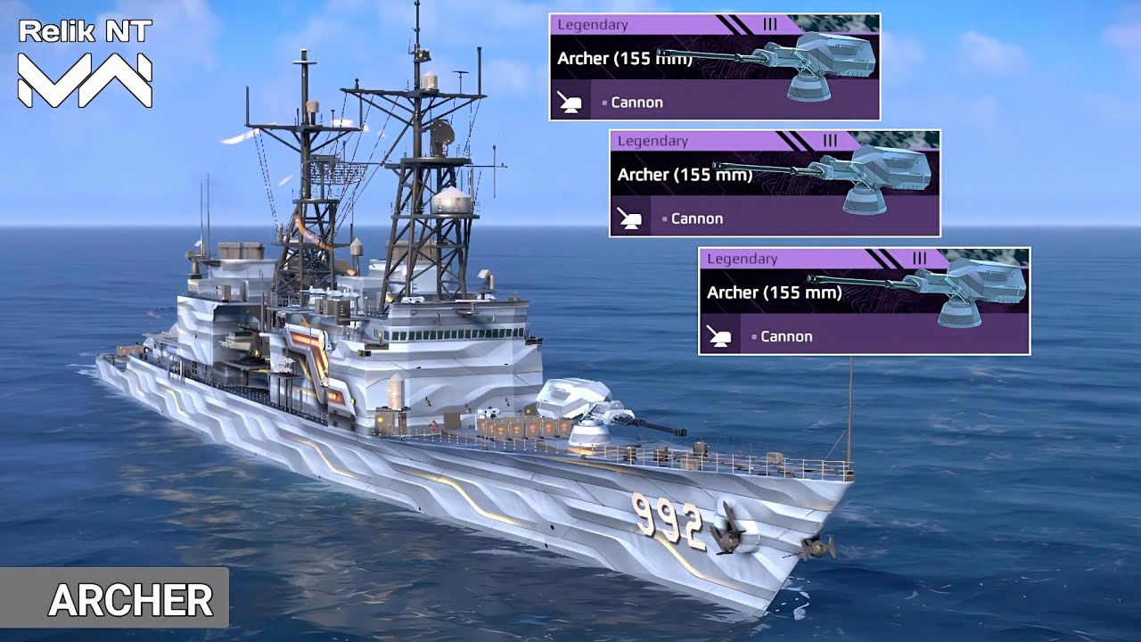 USS Fletcher With New Archer Meta Cannon🔥 Modern Warships Gameplay 