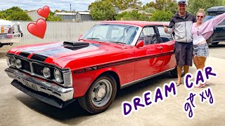 I BOUGHT MY HUSBAND HIS DREAM CAR (Ford Falcon GT XY) #shorts