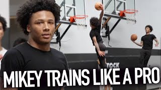 Mikey Williams Shows Off Wild Bounce \& Trains Like a Pro!