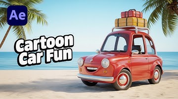 2D Car Animation in After Effects Tutorials
