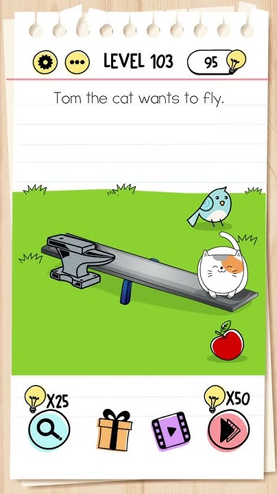 Ответ на 100 уровень в игре brain test. Уровень 100 в брайан тест. Уровень 100 в брайан тест. Брейн тест 100 уровень. Пушок должен перепрыгнуть брейн тест.