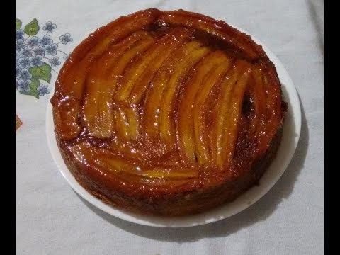 Bolo de Banana Caramelizado