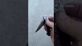 Mosaic Damascus Oceanic back-lock folder