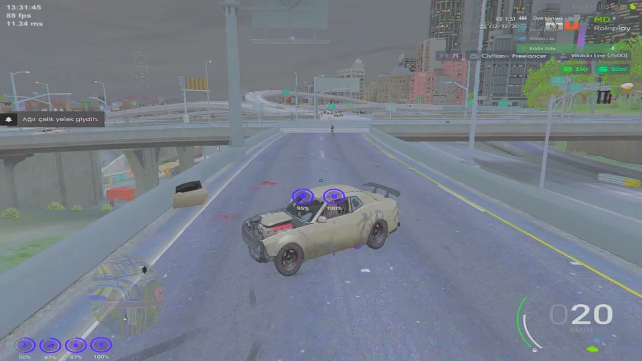 CLAW ÖLME SPEEDRUN #fivem #mdrp