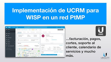 Implementación de CRM +UNMS para WISP en un red PtMP airMAX