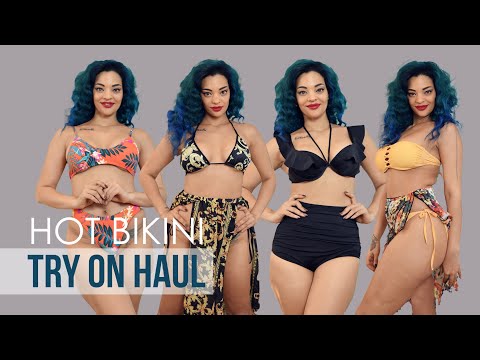 Hot Bikini TRY ON HAUL ♡ Fashion Nova Bikini Swimwear Haul | MAX FASHION COLLECTION #2